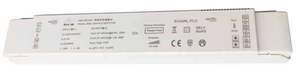 DL-SKA-72W-PLC-2OUT-CW